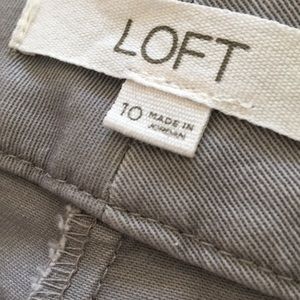 LOFT size10 Riviera 6 inch inseam shorts. EUC.